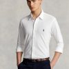 Chemises blanches en maille légère Ralph Lauren pour hommes Chemises blanches en maille légère Ralph Lauren pour hommes