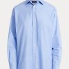 Chemises bleues en coton Ralph Lauren pour femmes Chemises bleues en coton Ralph Lauren pour femmes