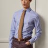 Chemises habillées bleues à carreaux vichy Ralph Lauren pour hommes Chemises habillées bleues à carreaux vichy Ralph Lauren pour hommes