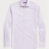 Chemises habillées violettes à carreaux vichy Ralph Lauren pour hommes