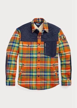 Chemises hybrides multicolores en flanelle à carreaux Ralph Lauren pour hommes