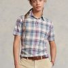 Chemises multicolores Ralph Lauren Classic Fit Madras Popover pour hommes Chemises multicolores Ralph Lauren Classic Fit Madras Popover pour hommes