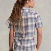 Chemises multicolores Ralph Lauren Classic Fit Madras Popover pour hommes Chemises multicolores Ralph Lauren Classic Fit Madras Popover pour hommes