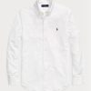Chemises Oxford blanches slim fit Ralph Lauren pour hommes