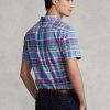 Chemises Oxford à carreaux multicolores Ralph Lauren pour hommes, coupe personnalisée
