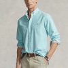 Chemises Oxford slim fit bleues Ralph Lauren pour hommes Chemises Oxford slim fit bleues Ralph Lauren pour hommes