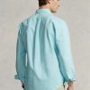Chemises Oxford slim fit bleues Ralph Lauren pour hommes Chemises Oxford slim fit bleues Ralph Lauren pour hommes