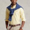 Chemises Oxford Slim Fit Ralph Lauren jaunes pour hommes