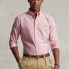 Chemises Oxford Slim Fit Ralph Lauren roses pour hommes