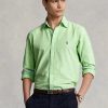 Chemises Oxford Slim Fit Ralph Lauren vertes pour hommes Chemises Oxford Slim Fit Ralph Lauren vertes pour hommes
