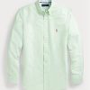 Chemises Oxford Slim Fit Ralph Lauren vertes pour hommes Chemises Oxford Slim Fit Ralph Lauren vertes pour hommes
