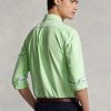 Chemises Oxford Slim Fit Ralph Lauren vertes pour hommes Chemises Oxford Slim Fit Ralph Lauren vertes pour hommes