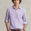 Chemises Oxford slim fit violettes Ralph Lauren pour hommes Chemises Oxford slim fit violettes Ralph Lauren pour hommes