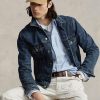 Chemises Oxford Western bleues Ralph Lauren pour hommes, coupe classique Chemises Oxford Western bleues Ralph Lauren pour hommes, coupe classique
