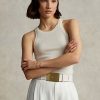 Débardeurs en cachemire Ralph Lauren crème pour femme