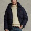 Doudounes imperméables bleu marine Ralph Lauren pour homme