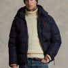 Doudounes imperméables bleu marine Ralph Lauren pour homme