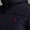 Doudounes imperméables bleu marine Ralph Lauren pour homme