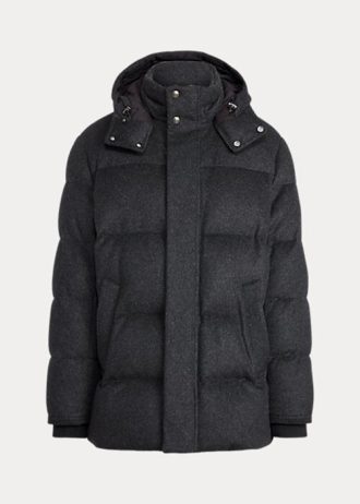 Doudounes noires en laine mélangée Cameron Ralph Lauren pour homme