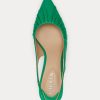 Escarpins à bride arrière en cuir nappa Lolah de Ralph Lauren pour femmes vertes Escarpins à bride arrière en cuir nappa Lolah de Ralph Lauren pour femmes vertes