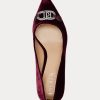 Escarpins en velours fuchsia Amory Ralph Lauren pour femmes