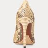 Escarpins jaune clair en python Ralph Lauren Celia pour femmes Escarpins jaune clair en python Ralph Lauren Celia pour femmes