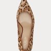 Escarpins marron Ralph Lauren Lanette en cuir de veau pour femme