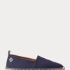 Espadrille en toile monogrammée Bowsworth bleu marine pour homme Ralph Lauren Espadrille en toile monogrammée Bowsworth bleu marine pour homme Ralph Lauren