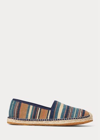 Espadrille jacquard tissée à la main multicolore Ralph Lauren pour homme