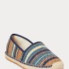 Espadrille jacquard tissée à la main multicolore Ralph Lauren pour homme Espadrille jacquard tissée à la main multicolore Ralph Lauren pour homme