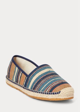 Espadrille jacquard tissée à la main multicolore Ralph Lauren pour homme