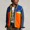 Gilet en polaire brossée multicolore à blocs de couleurs Ralph Lauren pour homme Gilet en polaire brossée multicolore à blocs de couleurs Ralph Lauren pour homme