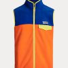 Gilet en polaire brossée multicolore à blocs de couleurs Ralph Lauren pour homme Gilet en polaire brossée multicolore à blocs de couleurs Ralph Lauren pour homme
