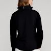 Gilet hybride noir à col montant et fermeture éclair Ralph Lauren pour femme Gilet hybride noir à col montant et fermeture éclair Ralph Lauren pour femme