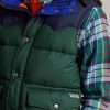 Gilet imperméable en duvet style western Ralph Lauren bleu marine pour homme