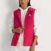 Gilet matelassé rose Ralph Lauren pour femme Gilet matelassé rose Ralph Lauren pour femme