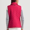 Gilet matelassé rose Ralph Lauren pour femme Gilet matelassé rose Ralph Lauren pour femme