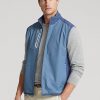 Gilet Ralph Lauren Performance French Terry bleu clair pour homme Gilet Ralph Lauren Performance French Terry bleu clair pour homme