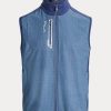 Gilet Ralph Lauren Performance French Terry bleu clair pour homme Gilet Ralph Lauren Performance French Terry bleu clair pour homme