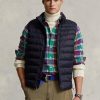 Gilet sans manches pliable Ralph Lauren bleu marine pour homme