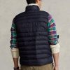 Gilet sans manches pliable Ralph Lauren bleu marine pour homme
