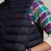 Gilet sans manches pliable Ralph Lauren bleu marine pour homme