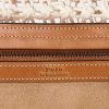 Grands sacs fourre-tout Bellport Ralph Lauren en cuir crocheté crème parchemin pour femme