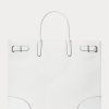 Grands sacs fourre-tout Devyn en toile à œillets Ralph Lauren pour femme, blanc/blanc Grands sacs fourre-tout Devyn en toile à œillets Ralph Lauren pour femme, blanc/blanc