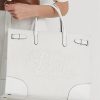 Grands sacs fourre-tout Devyn en toile à œillets Ralph Lauren pour femme, blanc/blanc Grands sacs fourre-tout Devyn en toile à œillets Ralph Lauren pour femme, blanc/blanc