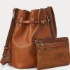 Grands sacs seau Bellport en cuir Ralph Lauren pour femme de Cuoio Grands sacs seau Bellport en cuir Ralph Lauren pour femme de Cuoio