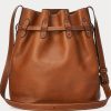 Grands sacs seau Bellport en cuir Ralph Lauren pour femme de Cuoio Grands sacs seau Bellport en cuir Ralph Lauren pour femme de Cuoio