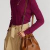 Grands sacs seau Bellport en cuir Ralph Lauren pour femme de Cuoio Grands sacs seau Bellport en cuir Ralph Lauren pour femme de Cuoio