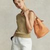 Grands sacs seau Bellport Ralph Lauren Stud Vachetta pour femme