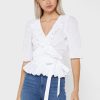 Hauts blancs à volants Ralph Lauren pour femmes